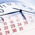 horarios de misas reloj y calendario