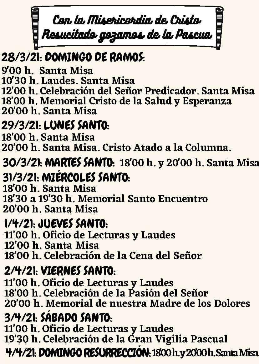 Santo Domingo semana santa 2021