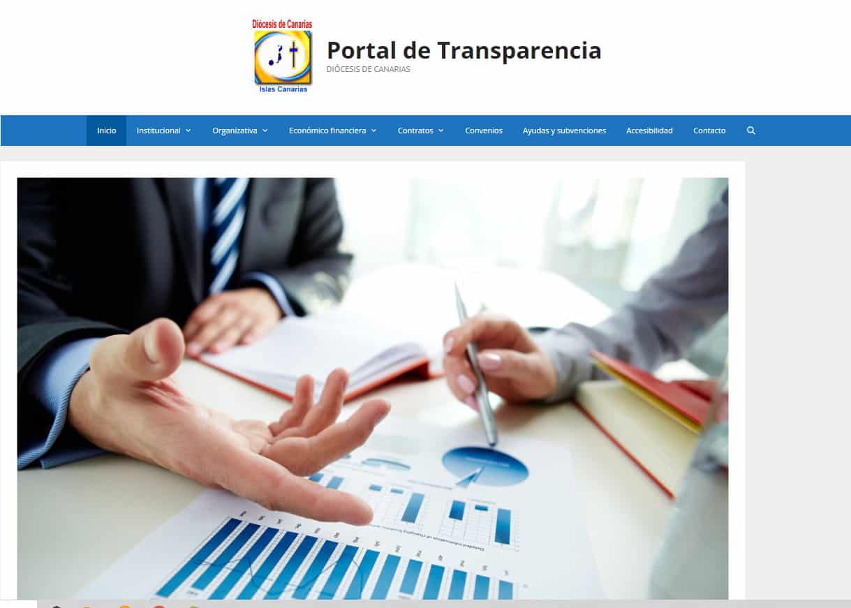 Portal de transparencia de la diócesis