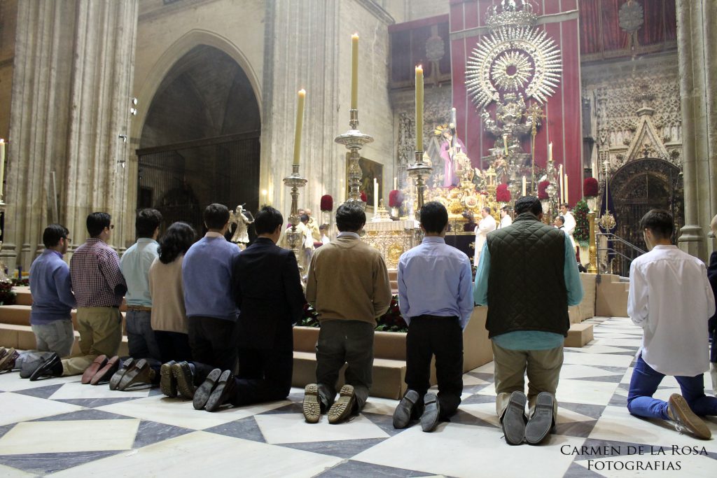 El séptimo día de la Novena a la Virgen de los Reyes estará dedicado a los jóvenes