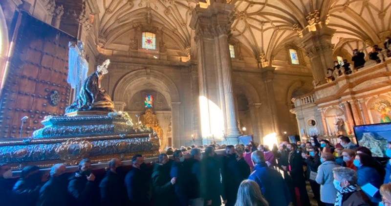 Días de Septena y fiesta en Guadix, en honor de su Patrona, la Virgen de las Angustias