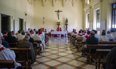 El clero diocesano concelebra la Eucaristía conclusiva de la jornada de memoria de los mártires del s. XX.