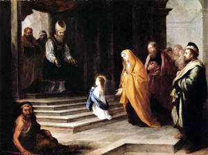 Presentación de santa María Virgen