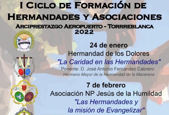 I Ciclo de Formación de las Hermandades del arciprestazgo Aeropuerto-Torreblanca