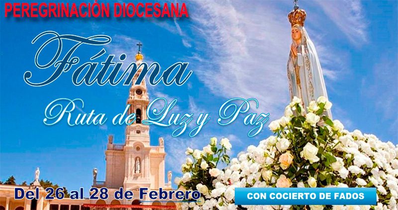 La diócesis de Guadix organiza una peregrinación a Fátima en febrero