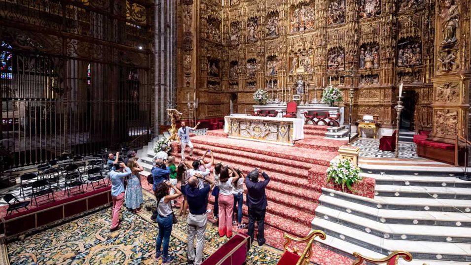 Más de medio millón de personas visitaron la Catedral de Sevilla en 2021
