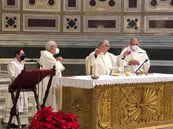 Mons. Saiz preside la Eucaristía inaugural de la segunda jornada de la visita ad limina