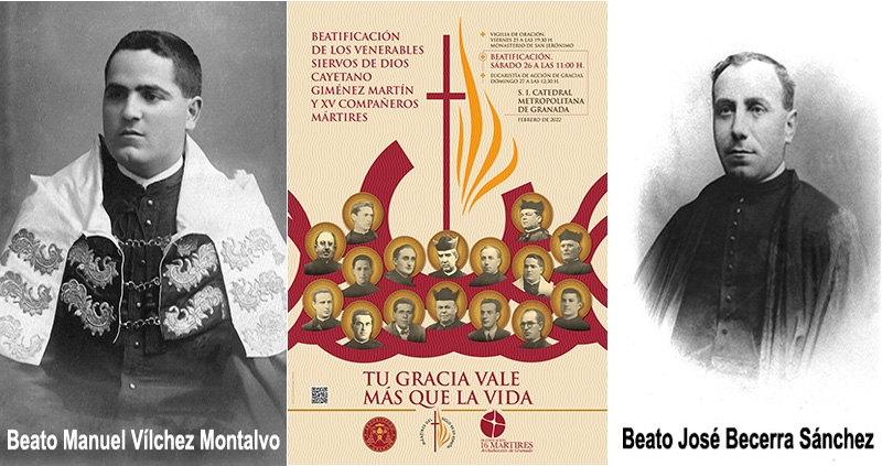 Granada celebra hoy la beatificación de 16 mártires, dos de ellos vinculados a la diócesis de Guadix