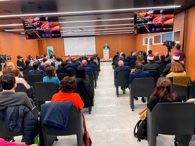 En el acto conjunto en la Jornada de la fraternidad 2022.
