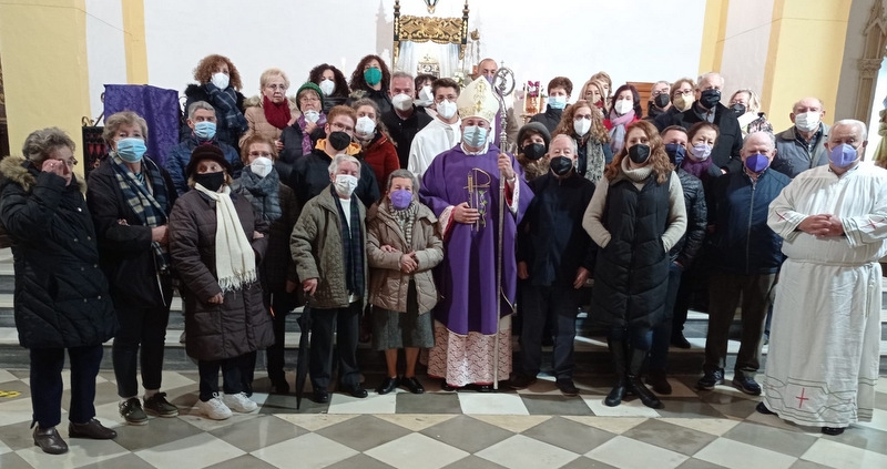 El obispo realizó la visita pastoral a las parroquias de Gor, Gorafe y sus anejos