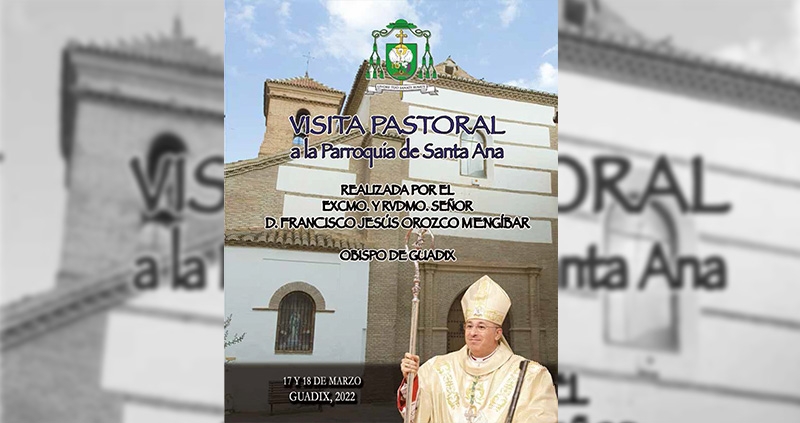 Este jueves comienza la vista pastoral a la parroquia de Santa Ana, en Guadix