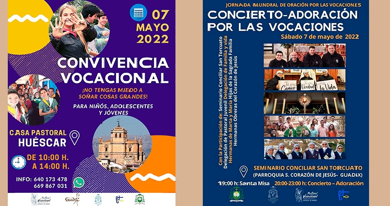 Convivencia vocacional en Huéscar, por la mañana, y concierto-oración en Guadix, por la tarde