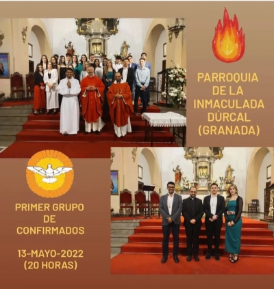 Dúrcal celebra la Confirmación de un grupo de 21 jóvenes