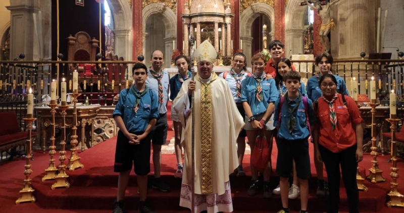 Scouts católicos de Almería en Guadix