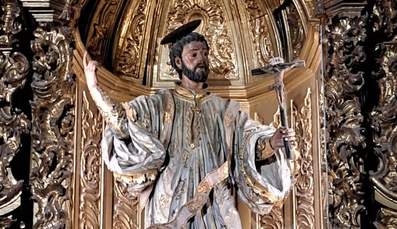 IV Centenario de la canonización de 1622 (y VI): San Francisco Javier, Convento de Santa Rosalía, Sevilla