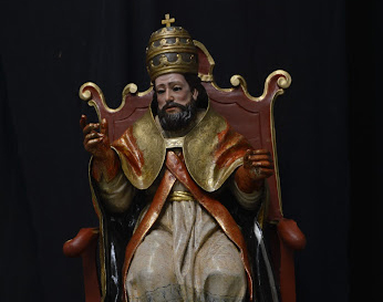 La imagen de San Pedro regresa a la parroquia de Posadilla