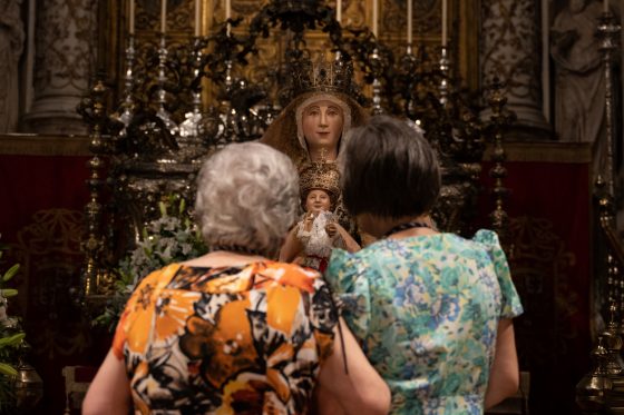 Homilía de mons. Saiz Meneses en el primer día de la Novena a la Virgen de los Reyes (06-08-2022)