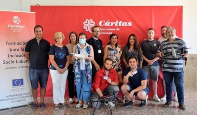 25 nuevos profesionales gracias al Programa de Empleo de Cáritas Diocesana de Granada