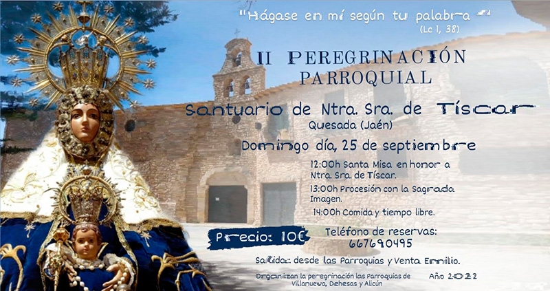 II Peregrinación Parroquial en Alicún, Dehesas y Villanueva