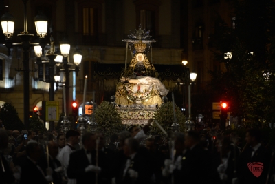 Imágenes de la procesión de la Virgen de las Angustias 2022