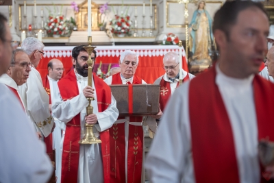 Celebración de los mártires del siglo XX y traslado de los restos del beato Pedro Ruiz de Valdivia a la parroquia de la Zubia