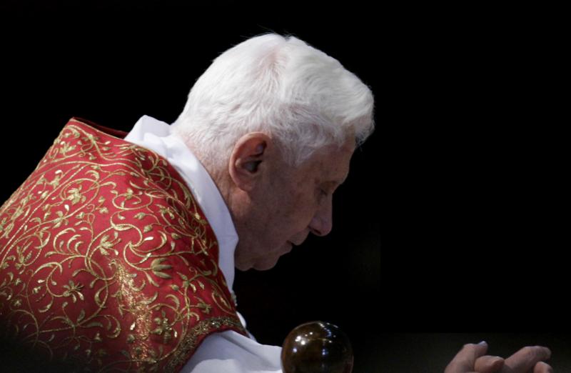 Benedicto XVI, un coloso alemán en Roma