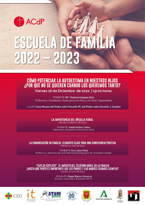 Escuela de Familia AcdP cartel