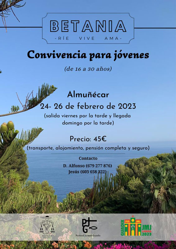 Convivencia juvenil Almuñécar cartel 2