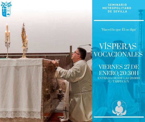 El Seminario Metropolitano de Sevilla acoge las Vísperas Vocacionales este viernes
