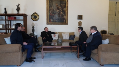 Encuentro entre el arzobispo de Granada y la Orden Hospitalaria San Juan de Dios