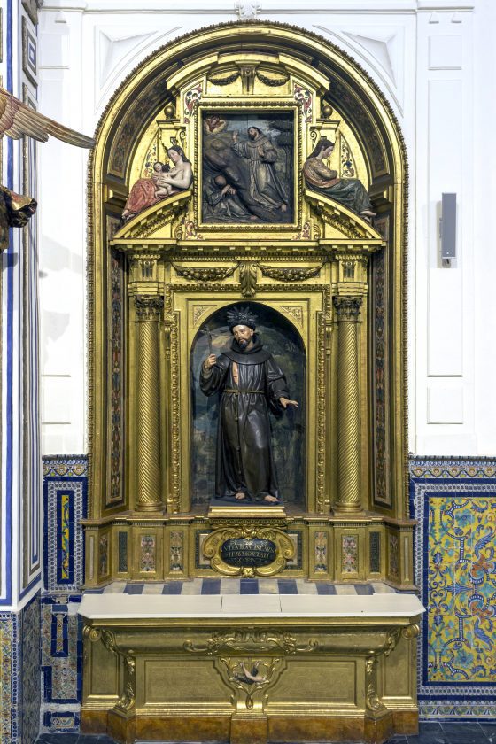 La Iglesia de Santa Clara de Sevilla (IV): retablo de San Francisco de  Asís. | ODISUR