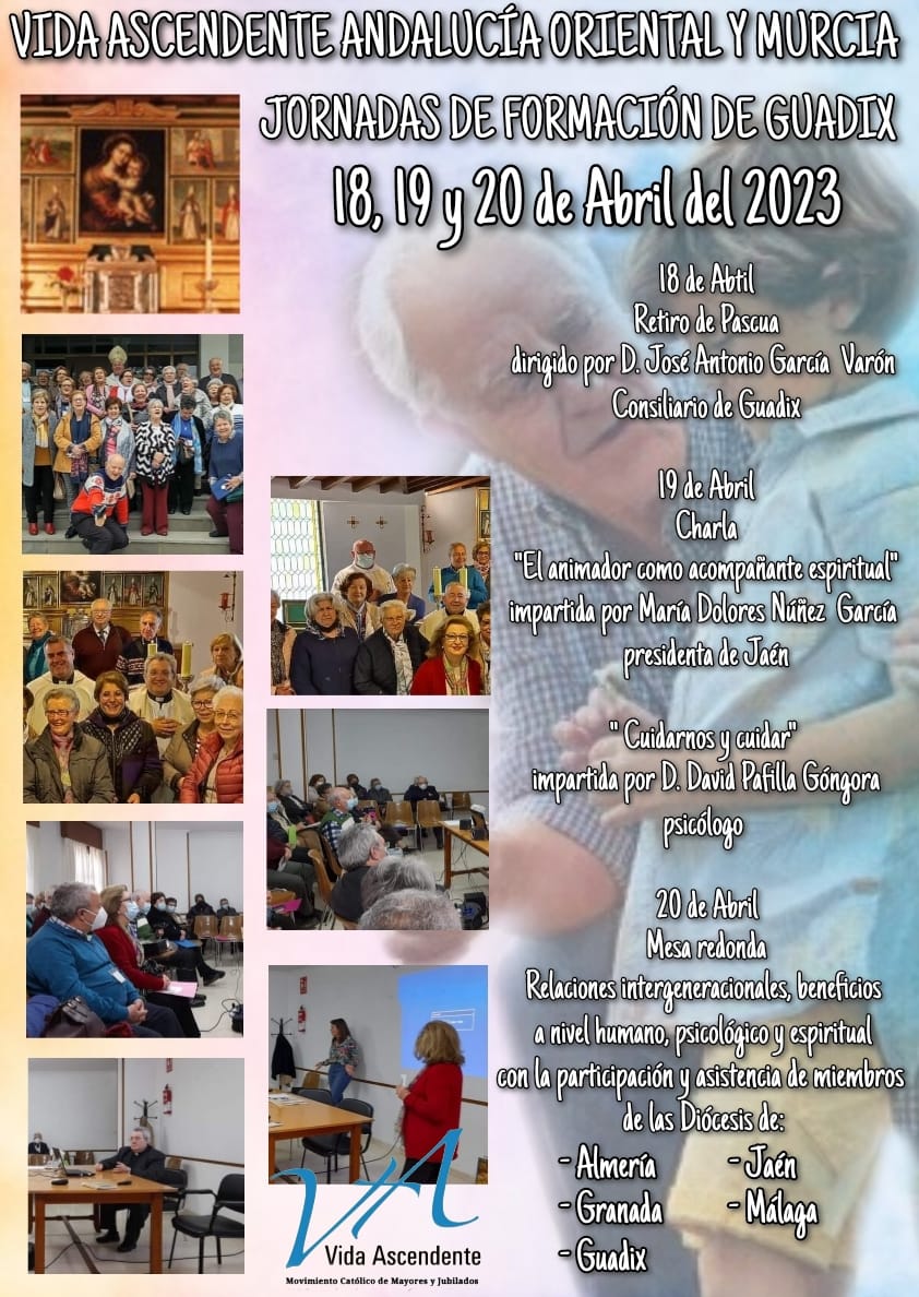 VIda Ascendente encuentro Andalucía oriental y murcia Guadix 16 4 23 programa