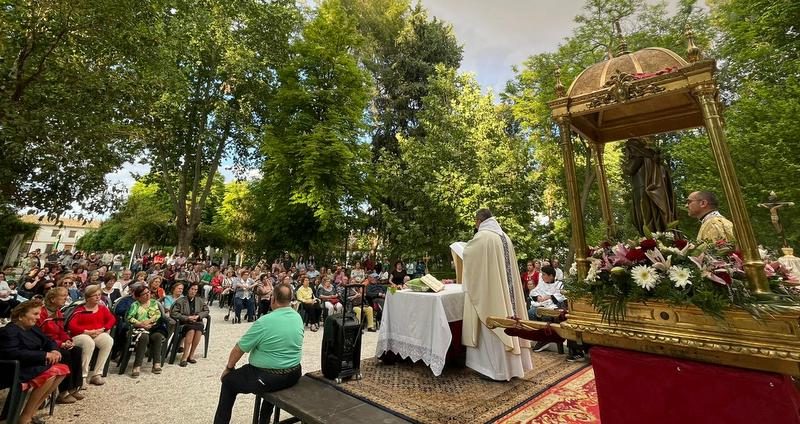 Rogativas extraordinarias a las Santas de Huéscar para pedir la lluvia
