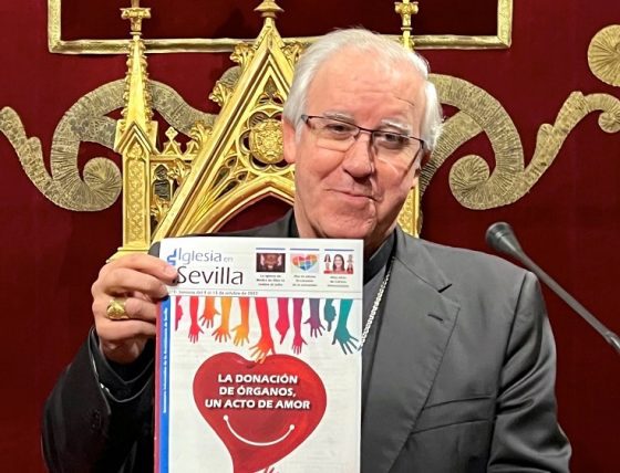 El arzobispo de Sevilla recibirá la distinción del Colegio de Médicos en el Día Nacional del Donante de Órganos