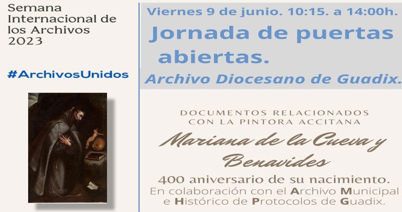 Hoy, jornada de Puertas Abiertas en el Archivo Diocesano de Guadix