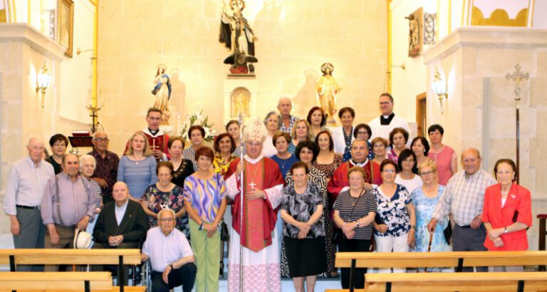 También Almaciles, el pueblo más al norte de la diócesis, recibió al obispo