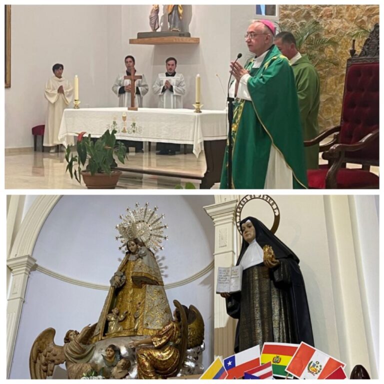 Monseñor José Rico Pavés vive un fin de semana intenso entre la zona de la sierra y costa de la Diócesis