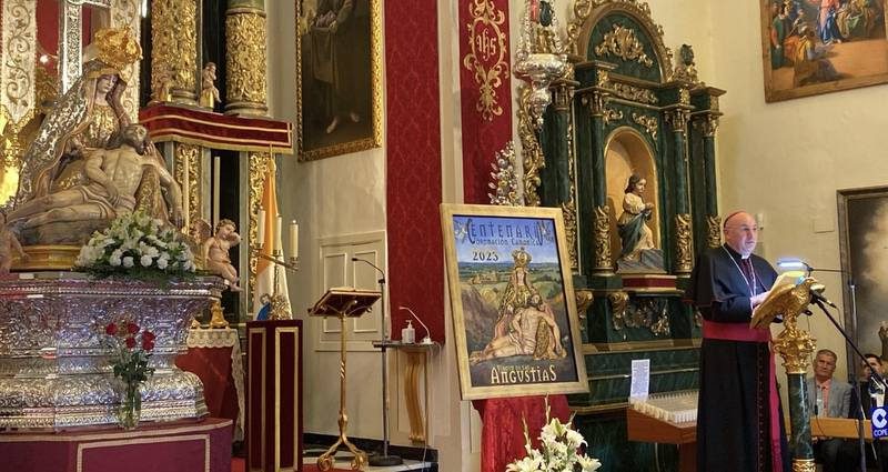 Queda un mes para que comience el Año del Centenario de la Coronación Canónica de la Virgen de las Angustias, de Guadix
