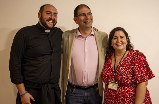 Antonio Guzmán, Isidro Catela y María Serrano_EncuentroSevilla