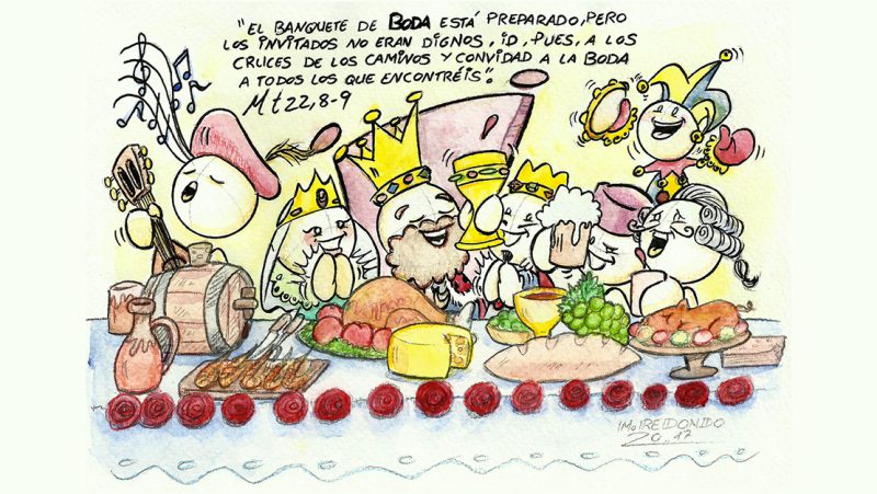 Domingo XXVIII del Tiempo Ordinario. Ciclo A. 15 de octubre de 2023