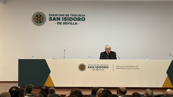 Facultad de Teología, Seminario Metropolitano de Sevilla, retiro, clero, monseñor Saiz Meneses (1)