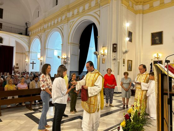 2023-10-14 Envío catequistas parroquia Aznalcollar