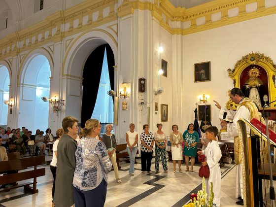 2023-10-14 Envío catequistas parroquia Aznalcollar