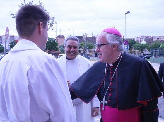 San Juan Pablo II, Misa, Monseñor Saiz Meneses, (1)