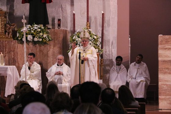 San Juan Pablo II, Misa, Monseñor Saiz Meneses, (16)