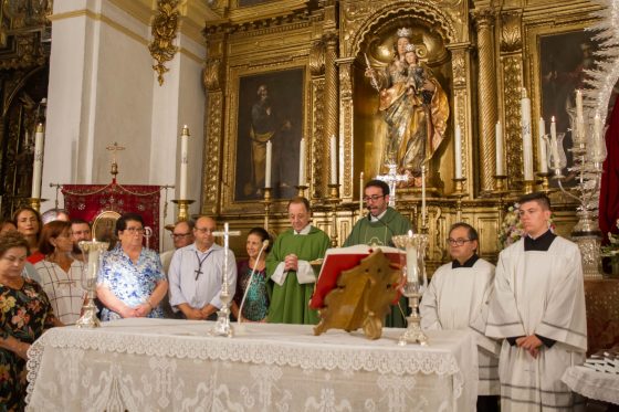 Santa María de las Nieves, Villanueva del Ariscal, Sevilla, Misa de envío (13)
