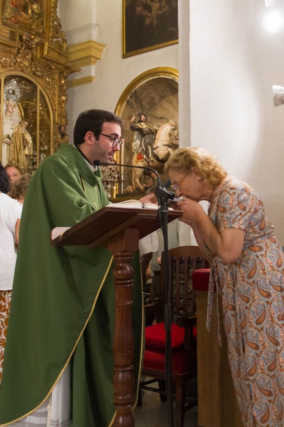 Santa María de las Nieves, Villanueva del Ariscal, Sevilla, Misa de envío (17)