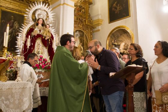 Santa María de las Nieves, Villanueva del Ariscal, Sevilla, Misa de envío (18)