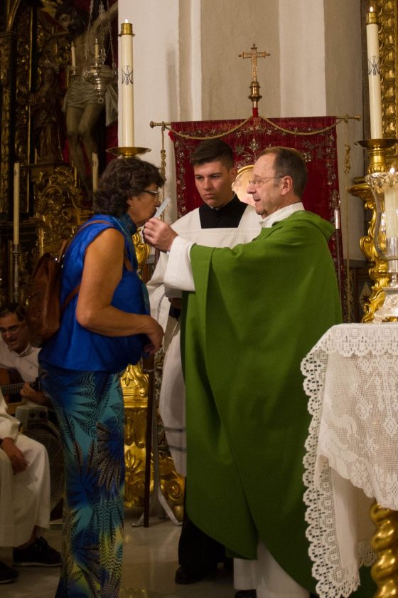 Santa María de las Nieves, Villanueva del Ariscal, Sevilla, Misa de envío (20)
