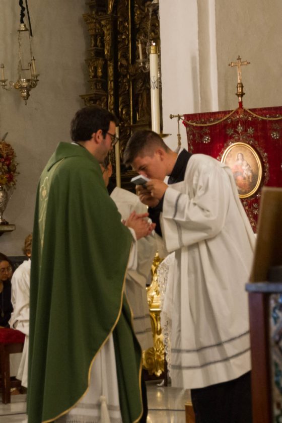 Santa María de las Nieves, Villanueva del Ariscal, Sevilla, Misa de envío (4)